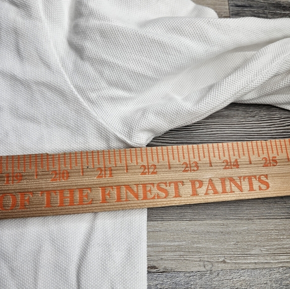 Polo Ralph Lauren White Long Sleeve Men's Large Custom Slim Fit - Picture 8 of 9